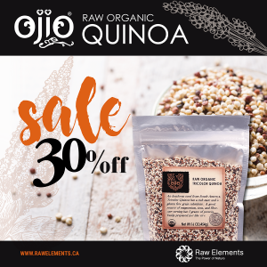 OJIO organic tri-colour quinoa now 30% off