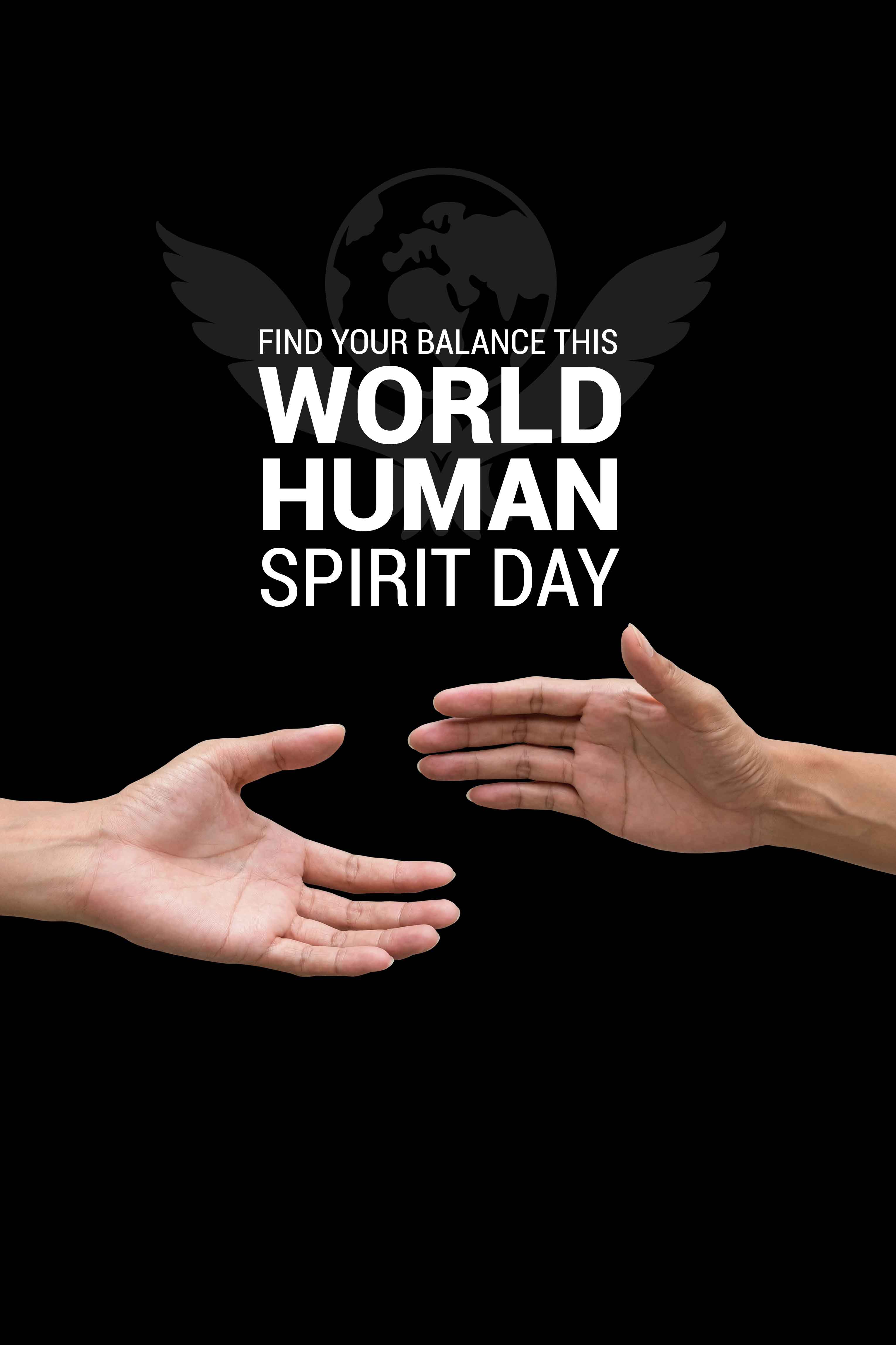 Find Your Balance this World Human Spirit Day Raw Elements