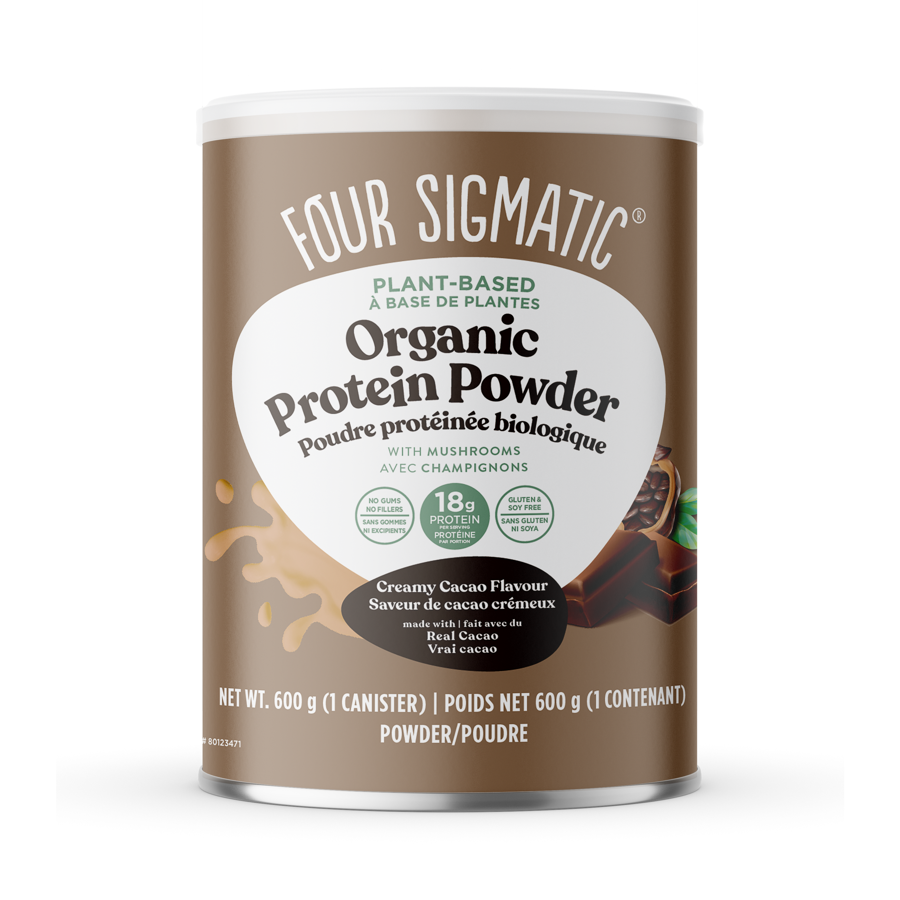 Four Sigmatic - Creamy Cacao 600g, Supplements