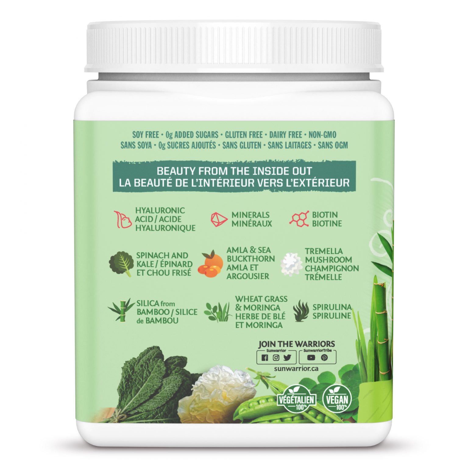 Beauty Greens Collagen (Unflavoured) | Supplements | Raw Elements