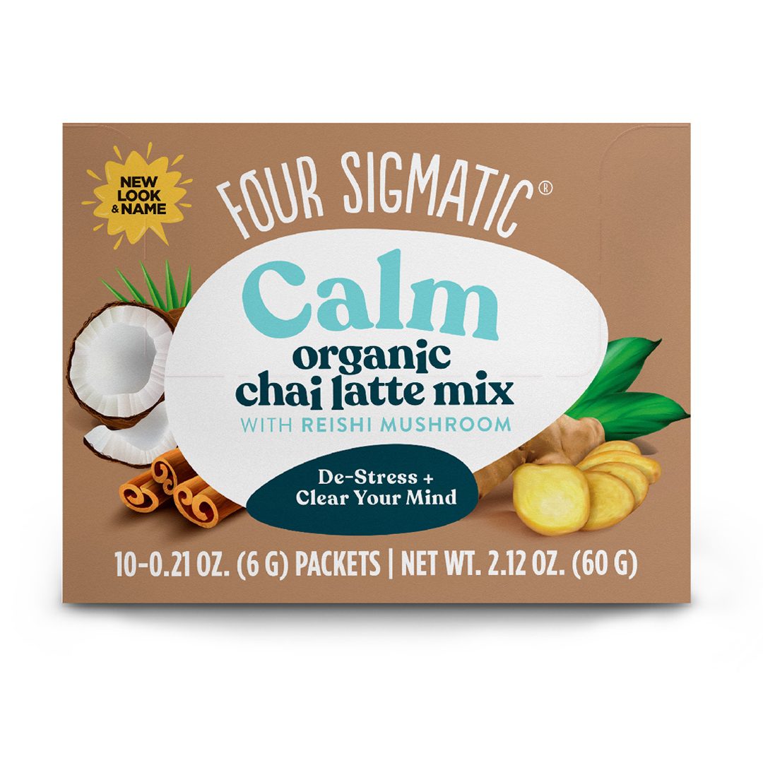 Calm Organic Chai Latte mix with Reishi Mushroom – 10 Sachets