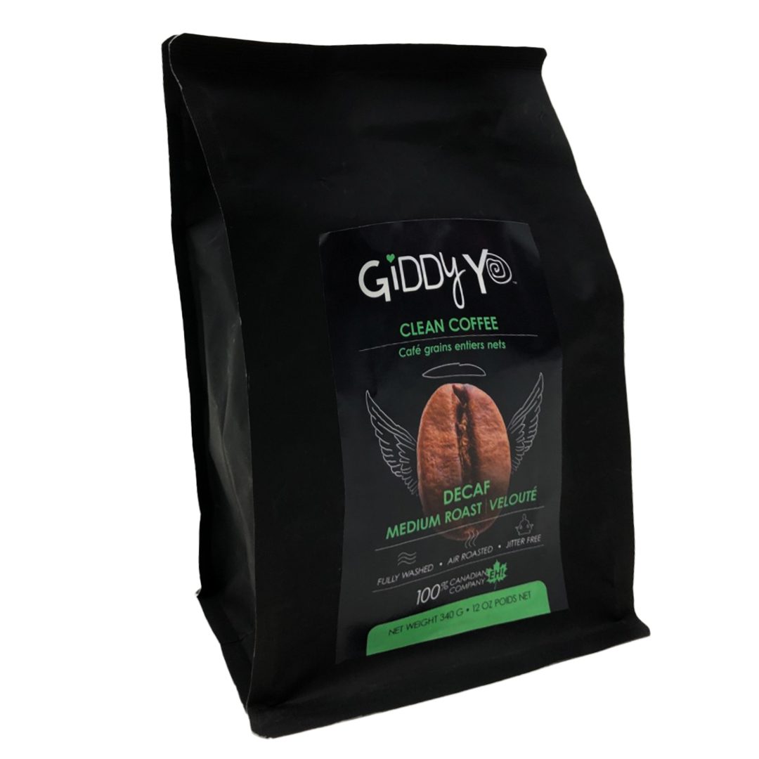 Giddy Yo Decaf Medium Roast Coffee Beans – 340g