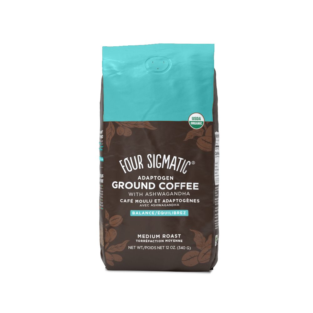 Adaptogen Ground Coffee with Ashwagandha – 340g
