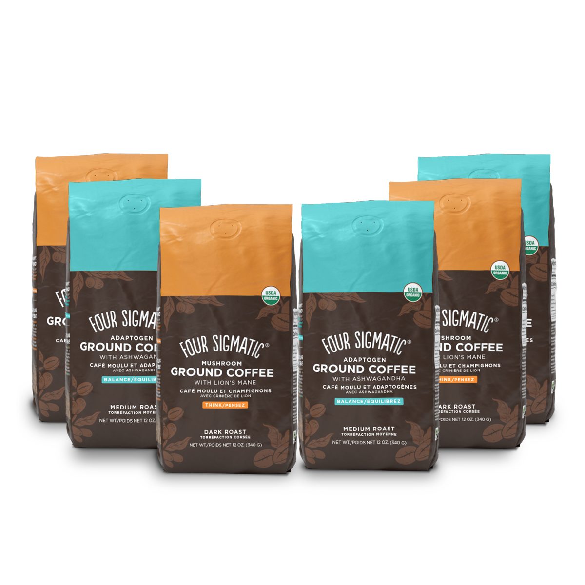 Ground Coffee 6 Pack Bundle