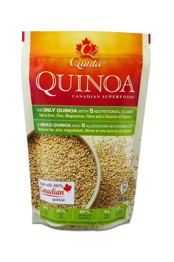 Quinta Quinoa – Canadian Grown, 400g