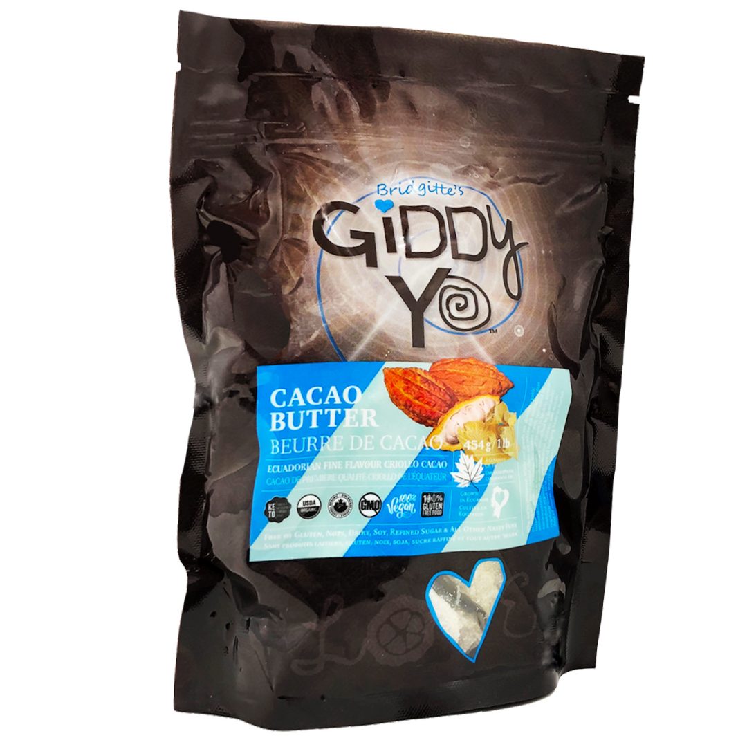 Giddy Yo Organic Cacao Butter – 454g